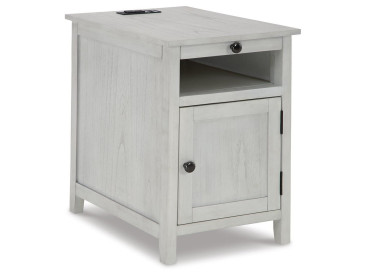 Treytown Chairside End Table - Antique White