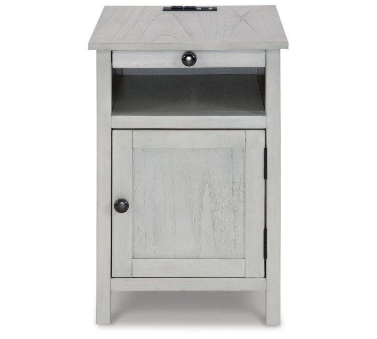 Treytown Chairside End Table - Antique White
