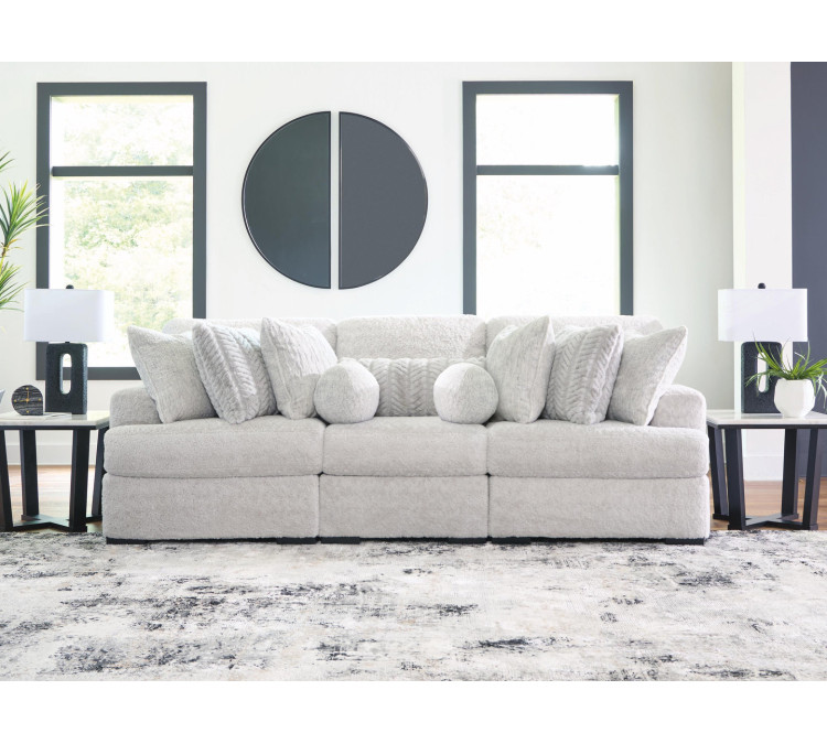 Snodoodle 3-Piece Sectional - Arctic