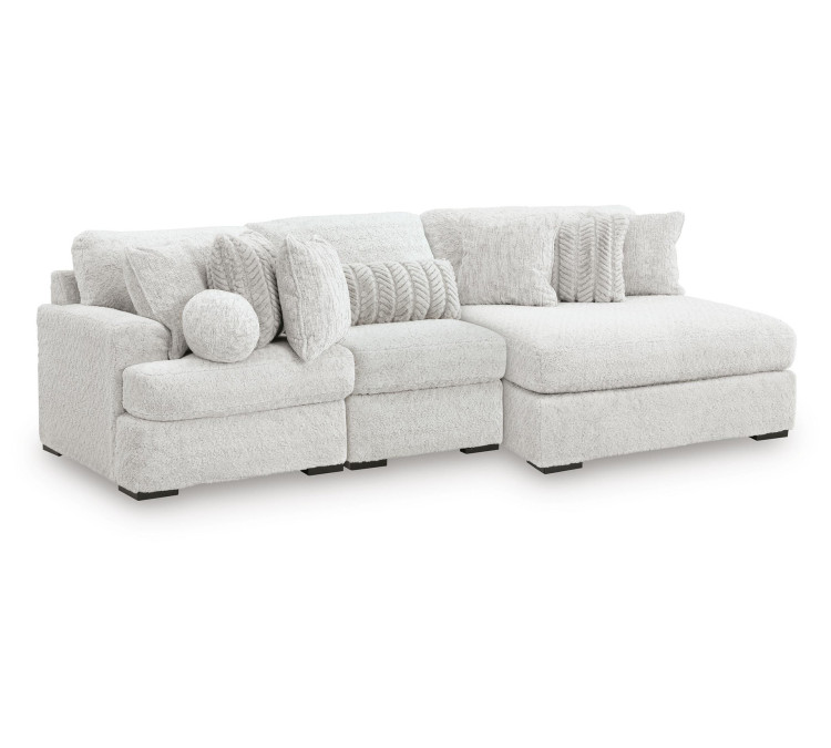 Snodoodle 3-Piece Sectional with Chaise - Arctic