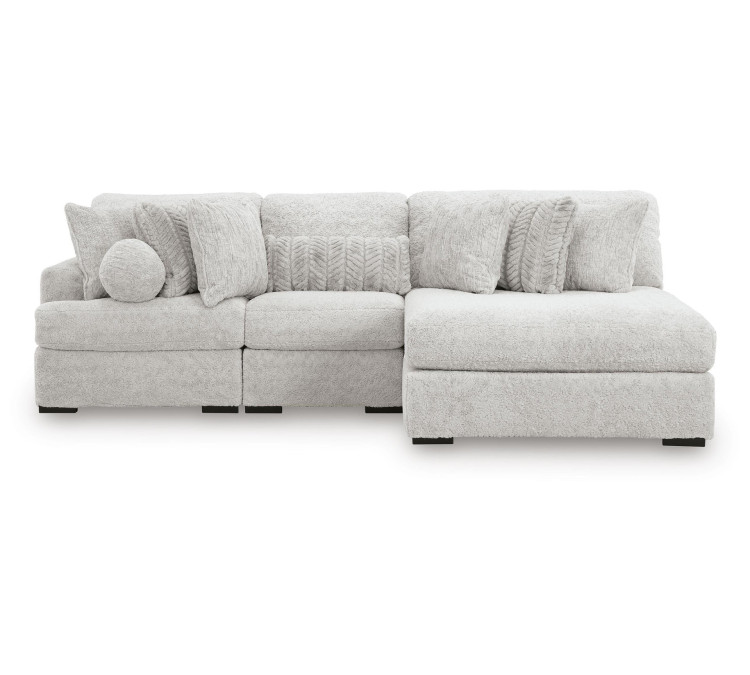 Snodoodle 3-Piece Sectional with Chaise - Arctic