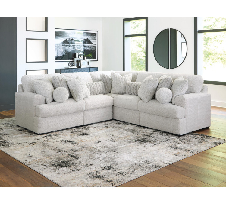 Snodoodle 5-Piece Sectional - Arctic