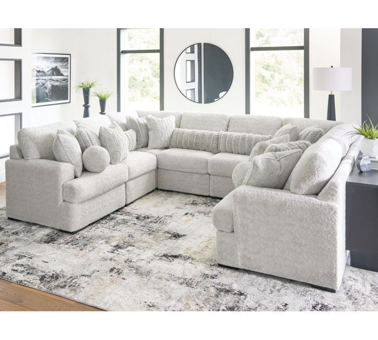 Snodoodle 8-Piece Sectional - Arctic