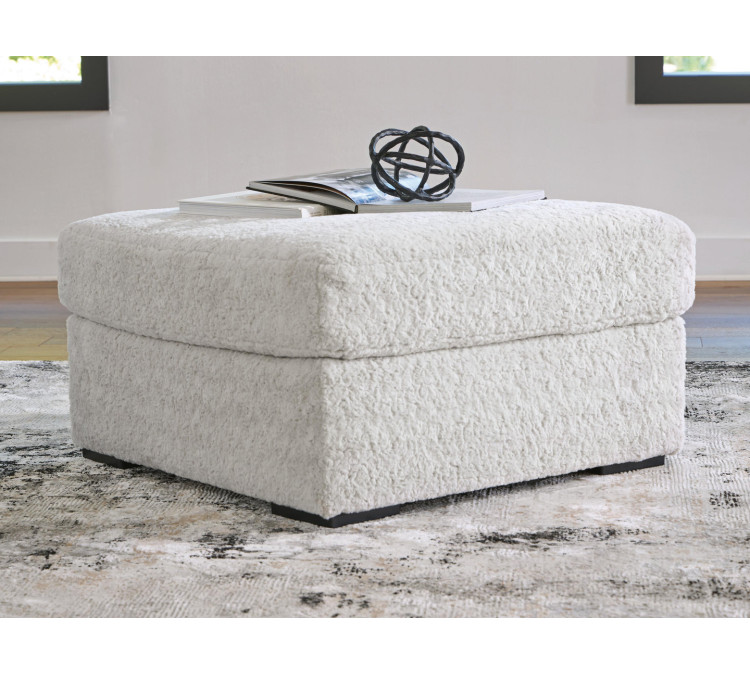 Snodoodle Oversized Accent Ottoman - Arctic