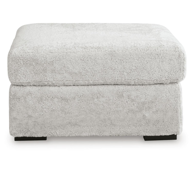Snodoodle Oversized Accent Ottoman - Arctic