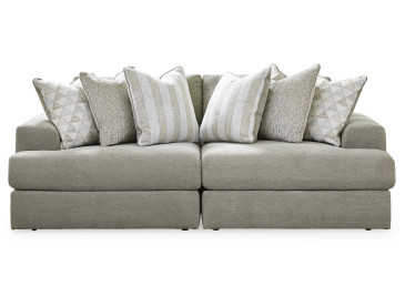 Avaliyah 2-Piece Sectional Loveseat - Ash