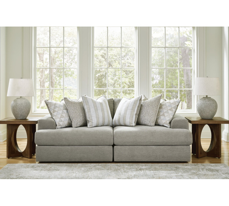 Avaliyah 2-Piece Sectional Loveseat - Ash