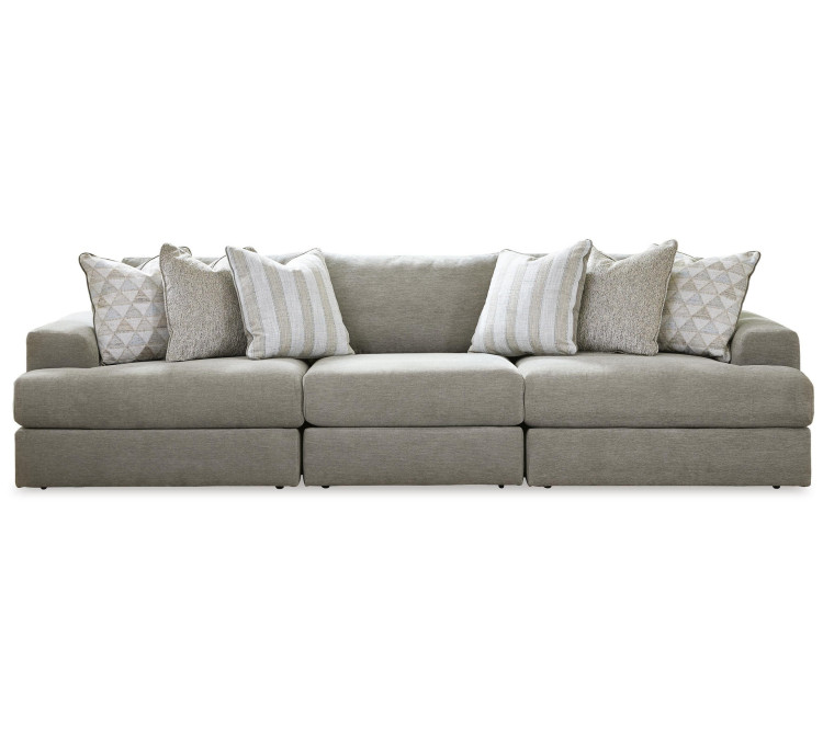 Avaliyah 3-Piece Sectional Sofa - Ash