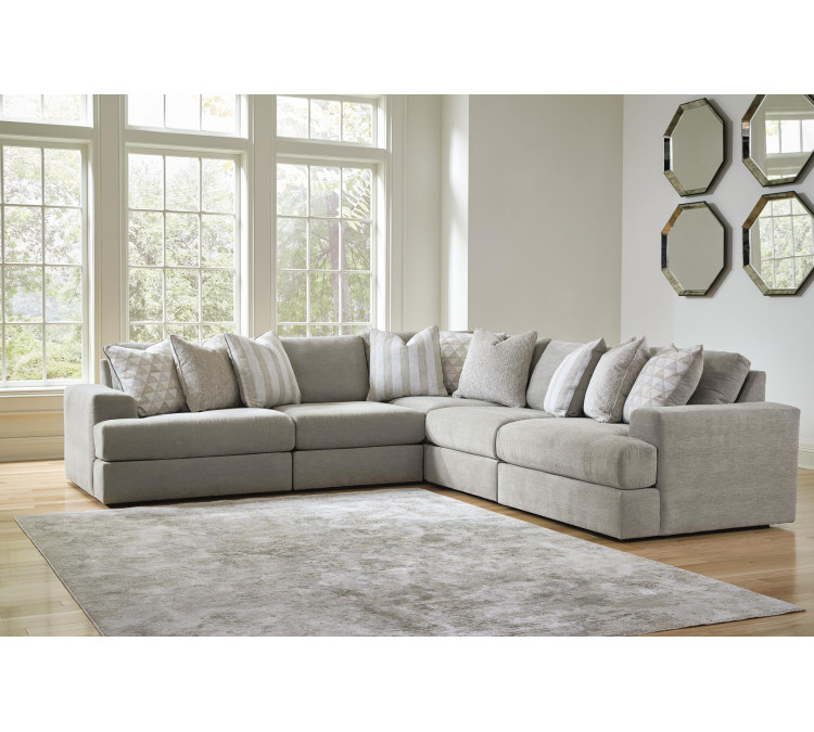 Avaliyah 5-Piece Sectional - Ash