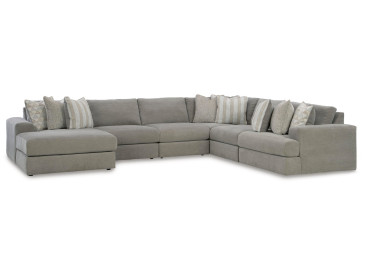 Avaliyah 6-Piece Sectional - Ash