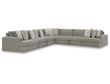 Avaliyah 7-Piece Sectional - Ash