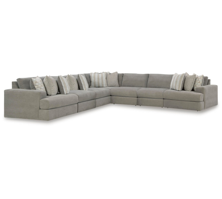 Avaliyah 7-Piece Sectional - Ash