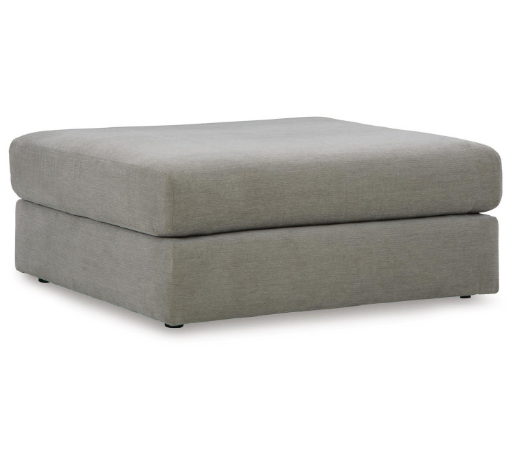 Avaliyah Oversized Accent Ottoman - Ash