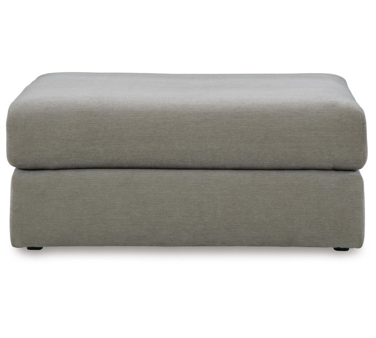Avaliyah Oversized Accent Ottoman - Ash