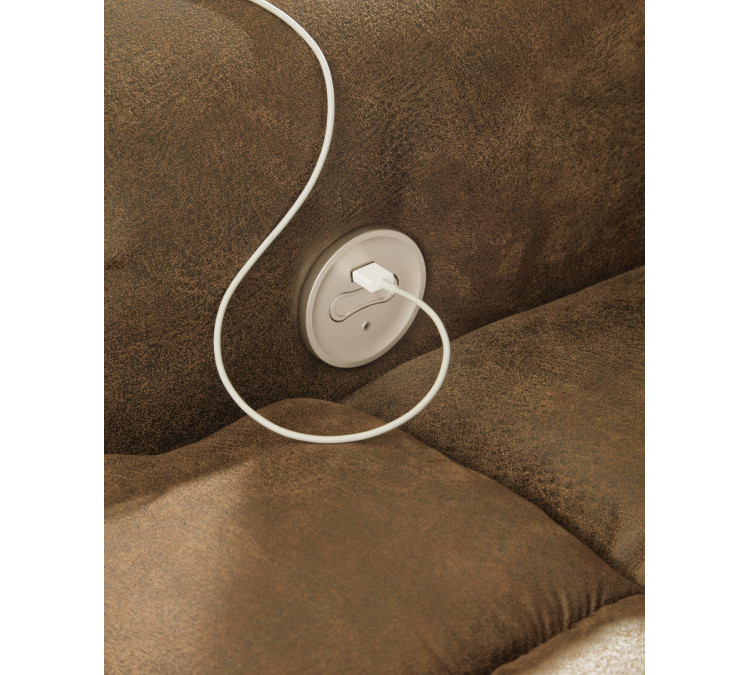 Boothbay Power Reclining Sofa - Auburn