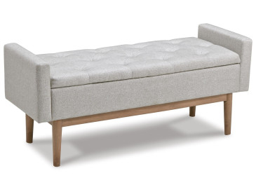 Briarson Storage Bench - Beige/Brown