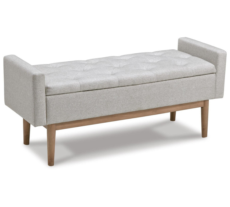 Briarson Storage Bench - Beige/Brown