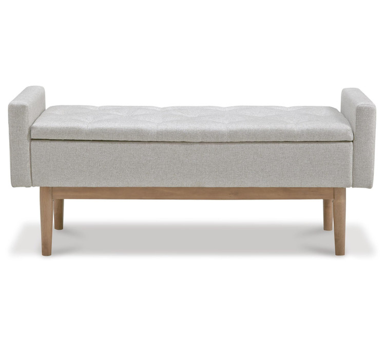 Briarson Storage Bench - Beige/Brown