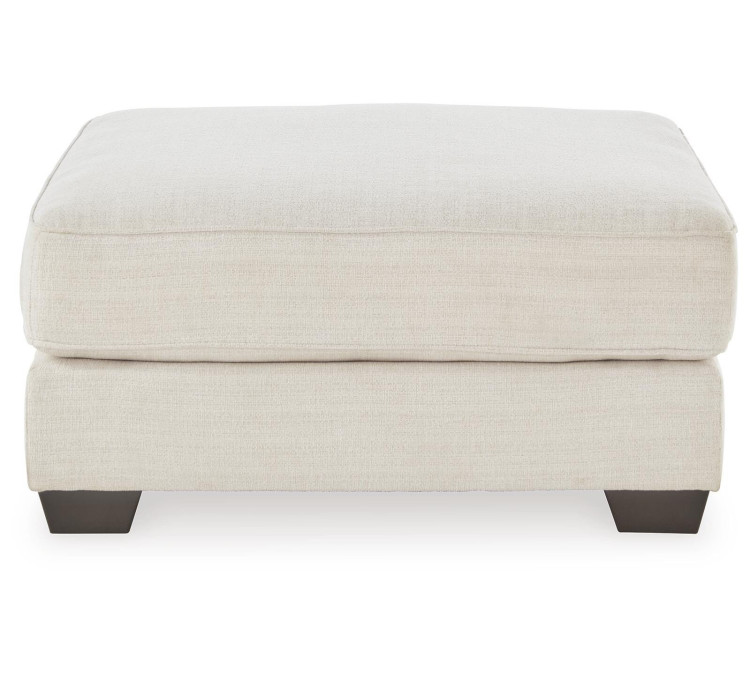 Lerenza Oversized Accent Ottoman - Birch