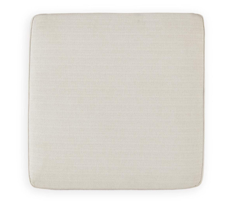 Lerenza Oversized Accent Ottoman - Birch