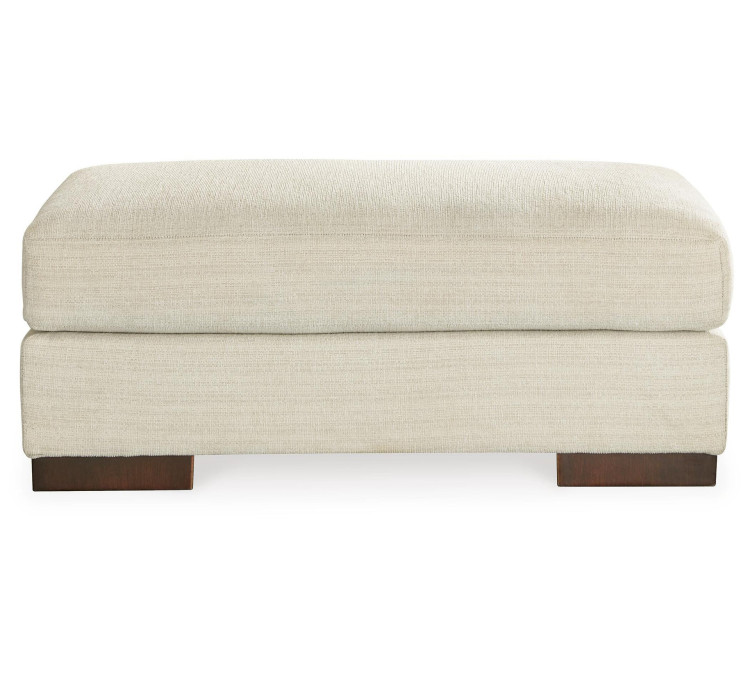 Maggie Chair and Ottoman - Birch