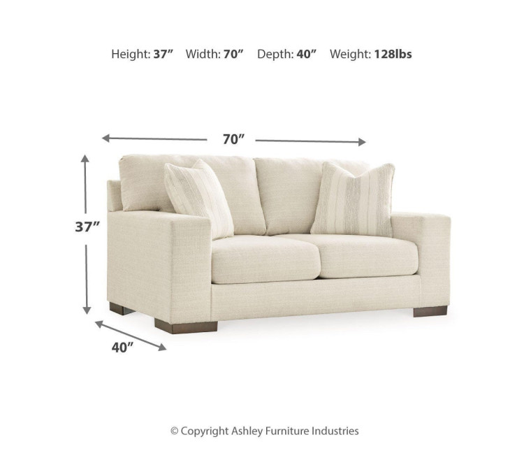 Maggie Loveseat - Birch