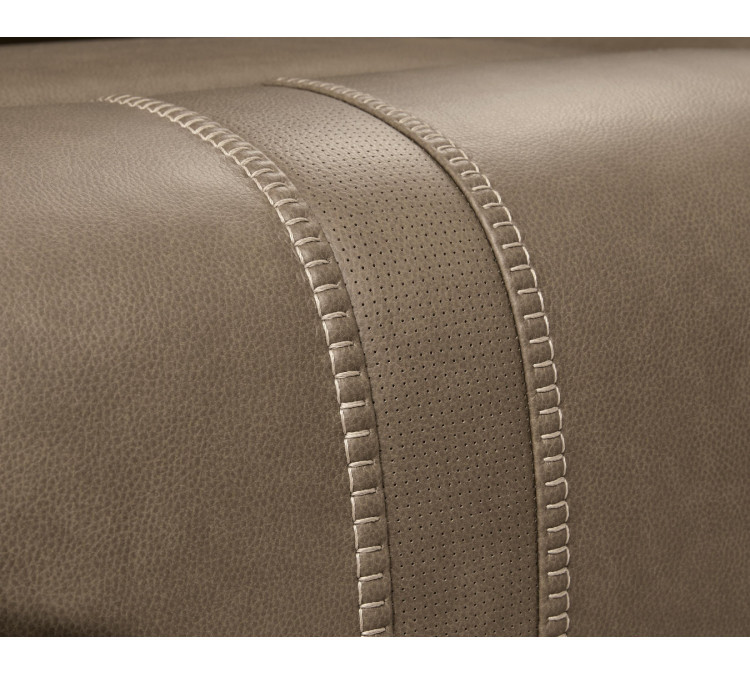 Max-Media 5-Piece Power Reclining Sectional - Biscotti
