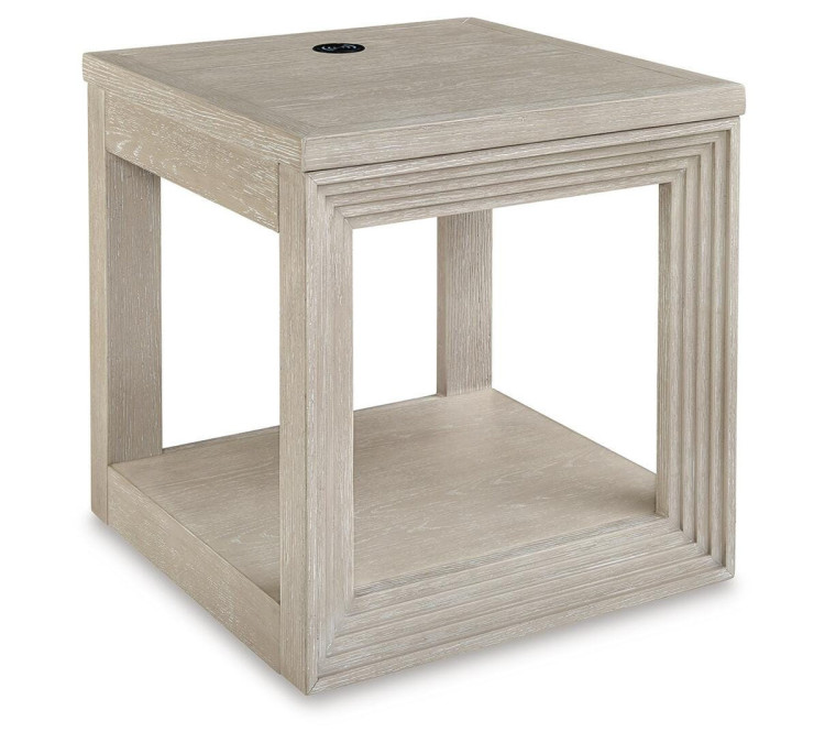 Marxhart End Table - Bisque