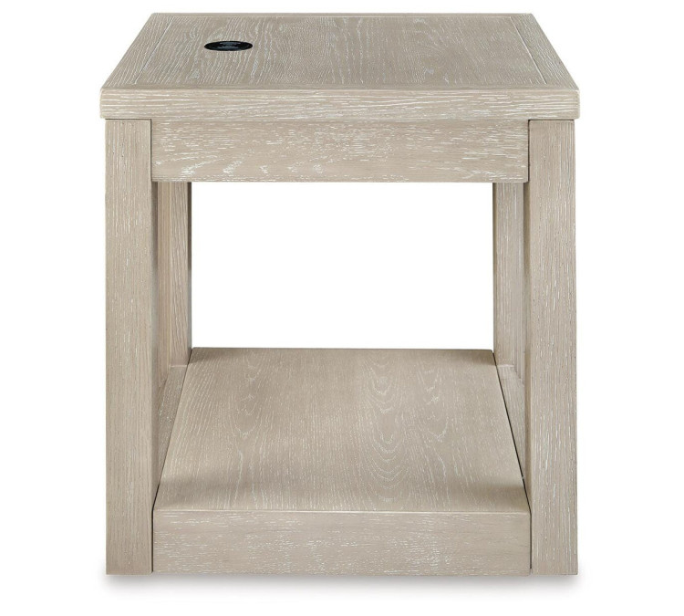 Marxhart End Table - Bisque