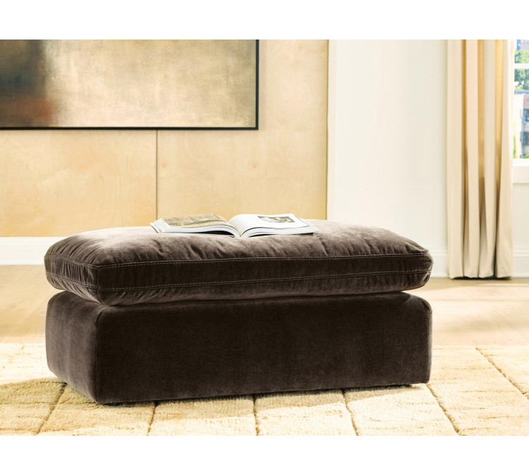 Maxton Heights Ottoman - Bittersweet
