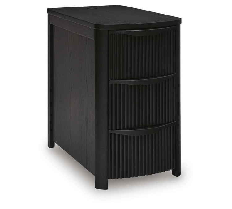Camdill Chairside End Table - Black