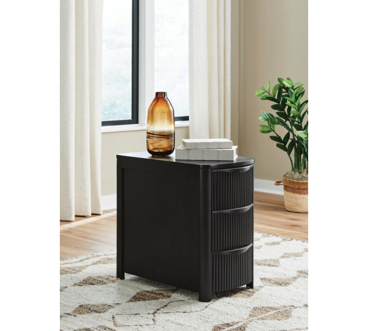 Camdill Chairside End Table - Black