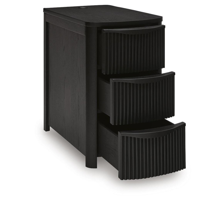 Camdill Chairside End Table - Black
