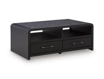 Clanden Coffee Table - Black