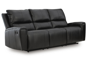 Danemere Reclining Sofa - Black