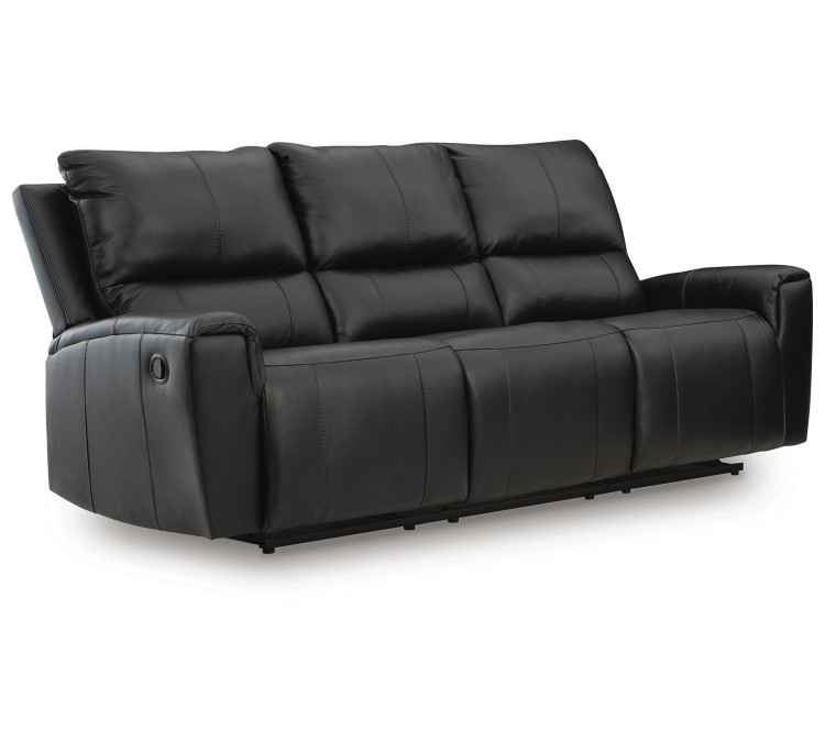 Danemere Reclining Sofa - Black
