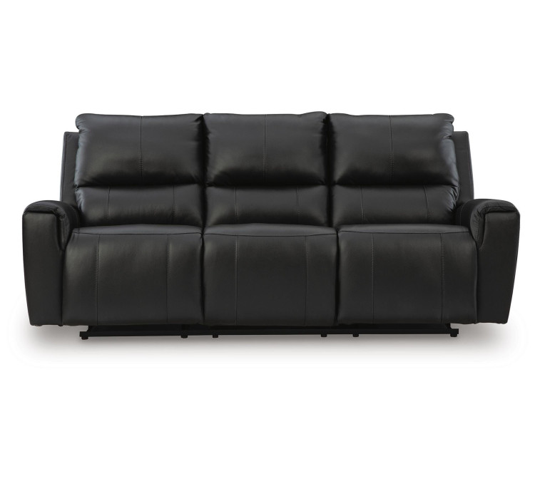 Danemere Reclining Sofa - Black