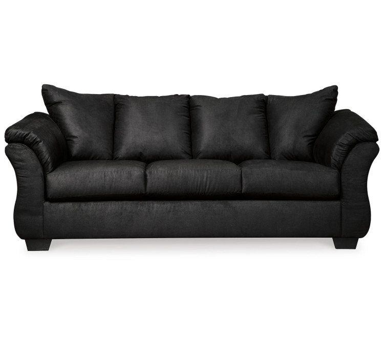 Darcy Sofa and Loveseat - Black