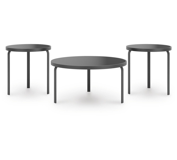 Dorylin Table (Set of 3) - Black