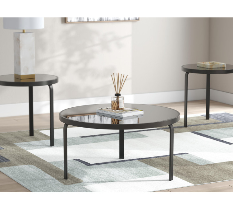 Dorylin Table (Set of 3) - Black