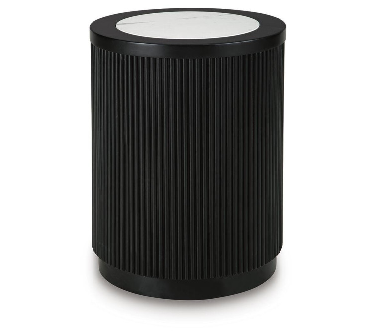 Grayman End Table - Black