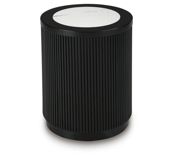 Grayman End Table - Black