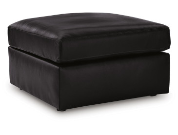 Modmax II Oversized Accent Ottoman - Black