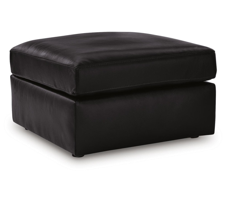 Modmax II Oversized Accent Ottoman - Black