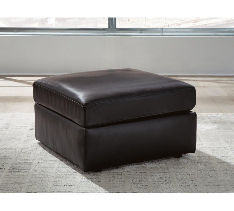 Modmax II Oversized Accent Ottoman - Black