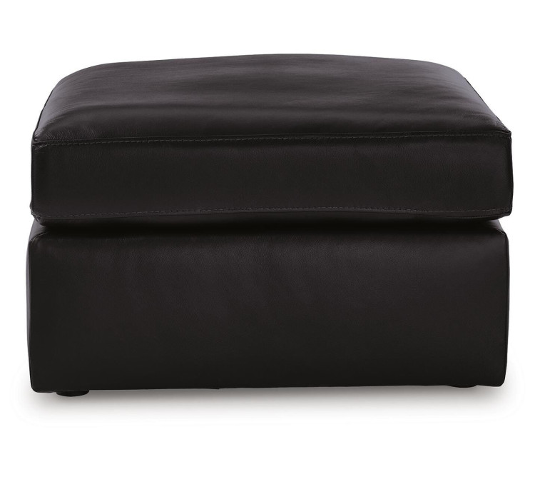 Modmax II Oversized Accent Ottoman - Black