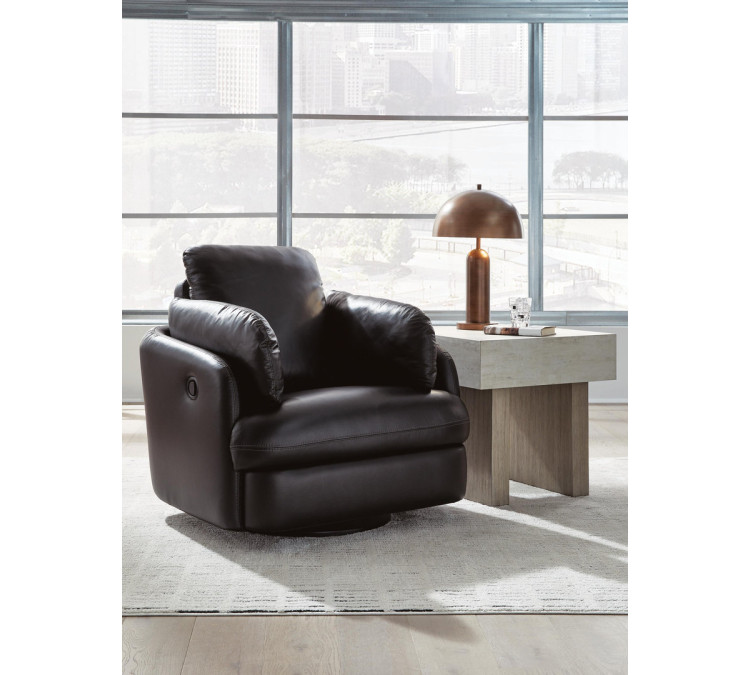 Modmax II Swivel Glider Recliner - Black