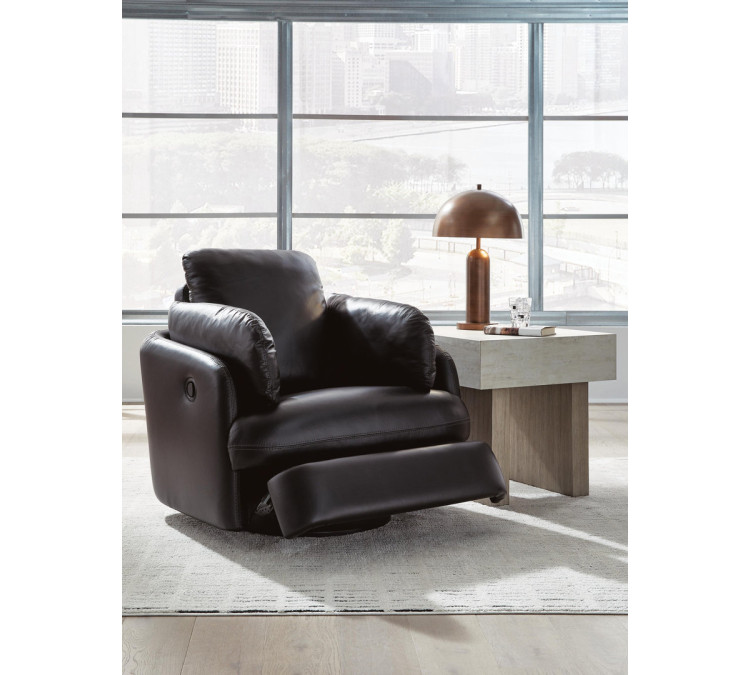 Modmax II Swivel Glider Recliner - Black