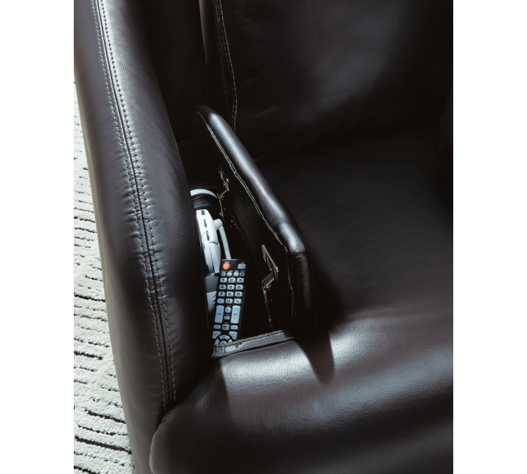 Modmax II Swivel Glider Recliner - Black