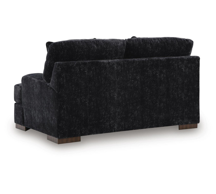Whitmore Manor Loveseat - Black Pearl